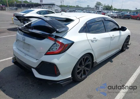 2017 Honda Civic Sport from USA, damaged, VIN SHHFK7H41HU225463